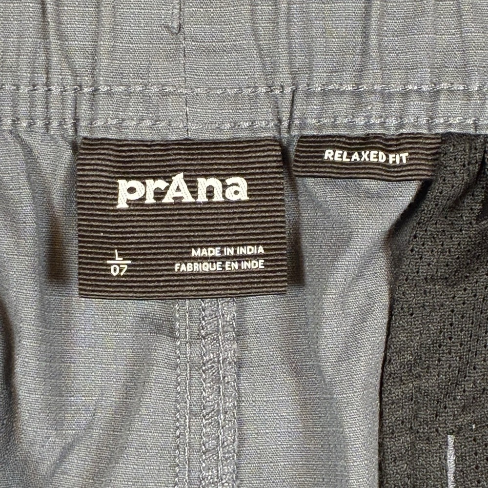 Prana Zion Mens L Blue Stretch Zion Cargo Ripstor Pocket Outdoor Hiking Gorpcore - Picture 10 of 13